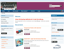 Tablet Screenshot of mg-internetversand.com